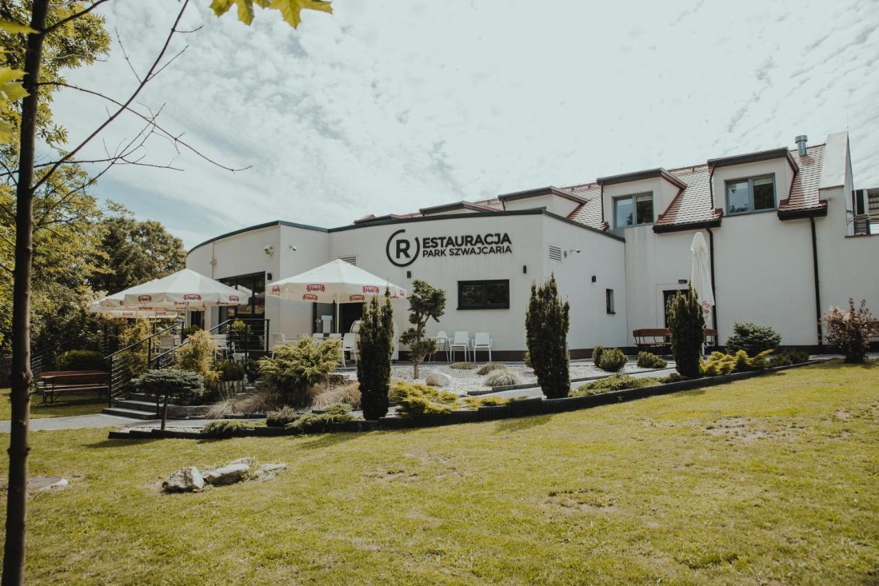Restauracja Park Szwajcaria Hotel Gliwice Bagian luar foto